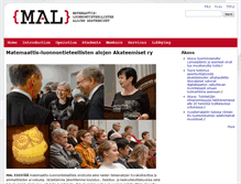 Tablet Screenshot of mal-liitto.fi